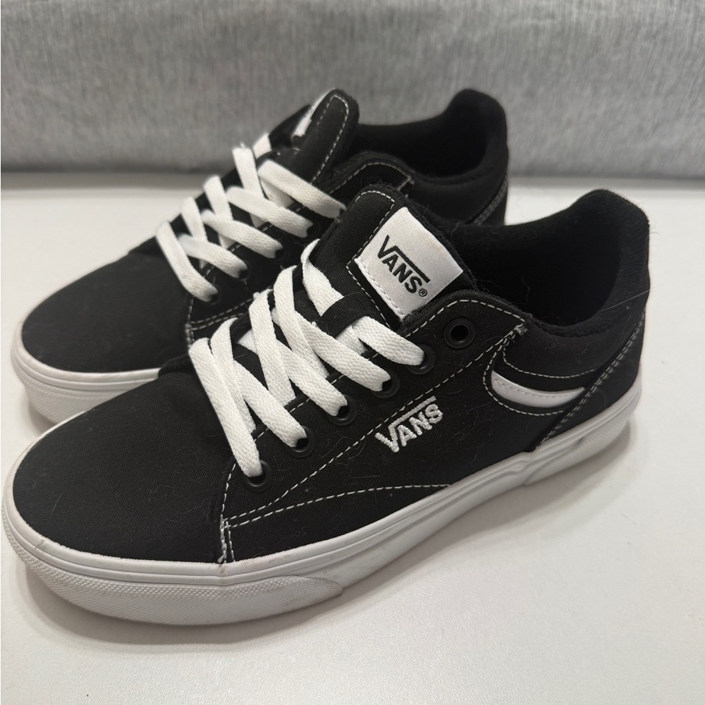 Vans Classic Black and White Low-Tops